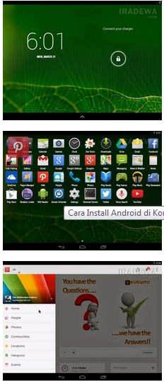Cara Mudah Install Android 4.4 KitKat di PC atau Laptop